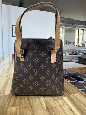 Louis Vuitton Mini Bucket Monogram Canvas Authentic Pre-Owned